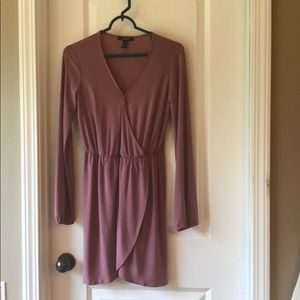 Mauve colored Forever21 Dress